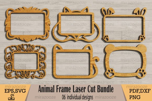 Animal Frame Laser Cut Bundle