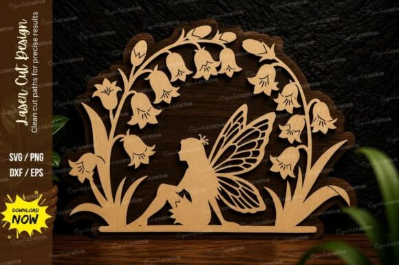 Fairy Garden Arch Laser Cut SVG Design