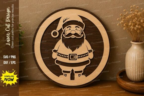 Festive Laser Cut SVG Files for Holiday Crafting